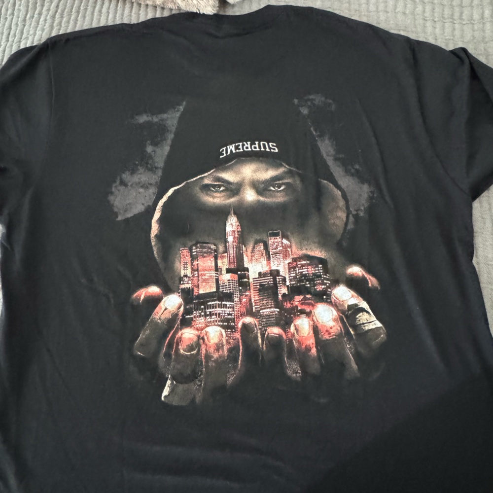 Supreme Black Fighter Tee